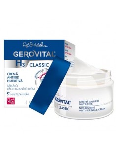 Gh3 classic crema antirid nutritiva, 50 ml, Farmec