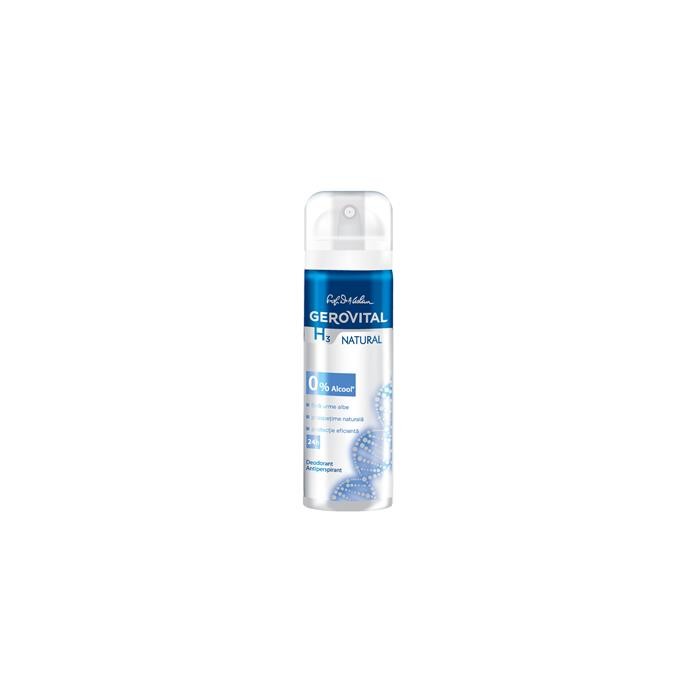 Gh3 deo antiperspirant natural, 150 ml, Farmec