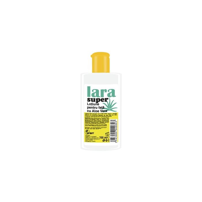 Lara super lotiune pentru fata, cu aloe vera, 150 ml, Farmec