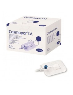 Cosmopor I.V. 8 × 6 cm – plasturi sterili, 50 bucăți,...