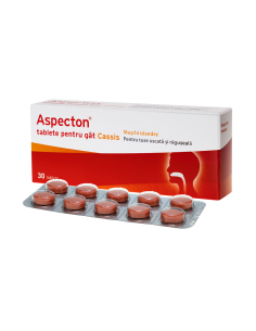 Aspecton tablete gat Cassis, 30 tablete, Krewel Meuselbach