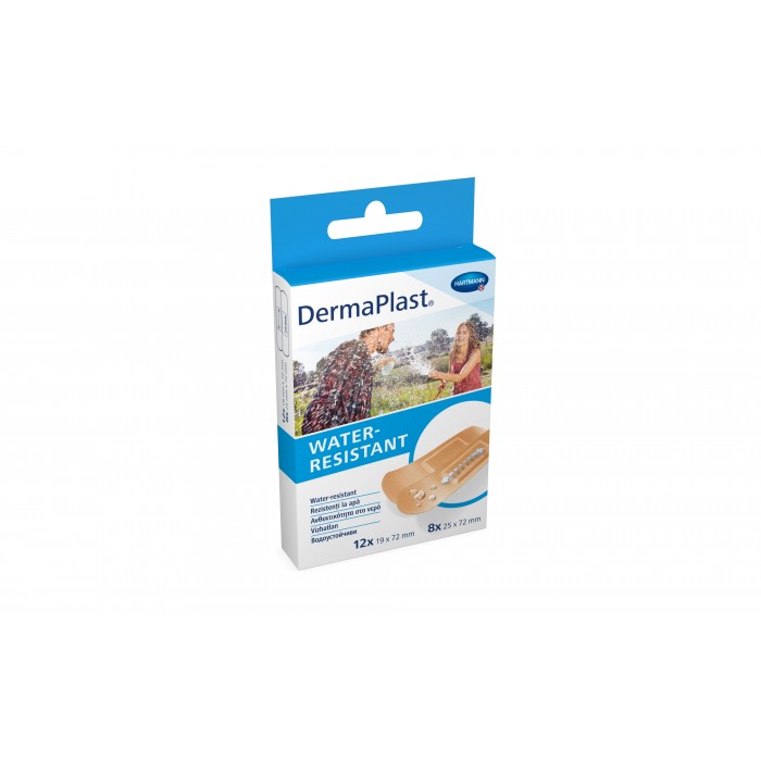 Dermaplast universal water-resistant stripuri (2 marimi) x 20 buc-plas