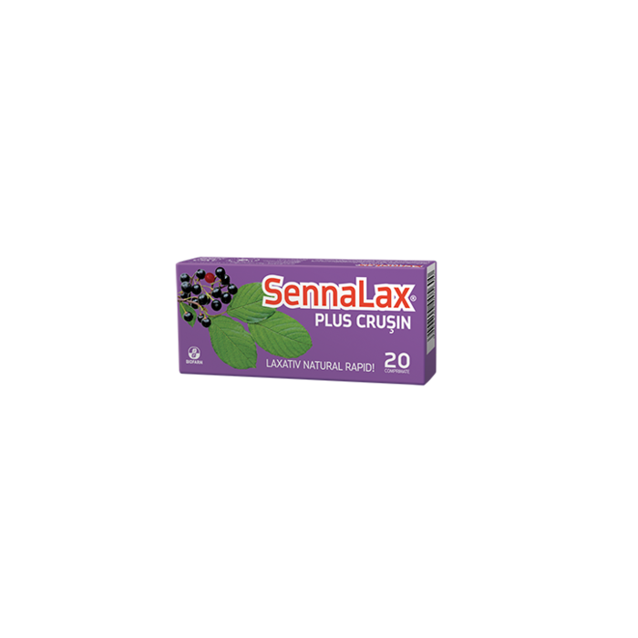 Sennalax Plus Crusin, 20 cpr, Biofarm
