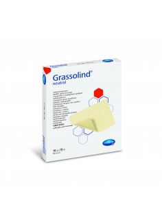 Grassolind neutral 10 x 10 cm comprese impregnate cu...