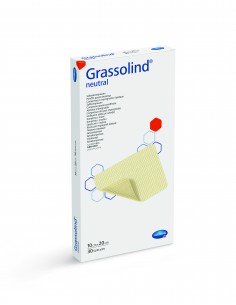 Grassolind neutral 10 × 20 cm – comprese impregnate cu...