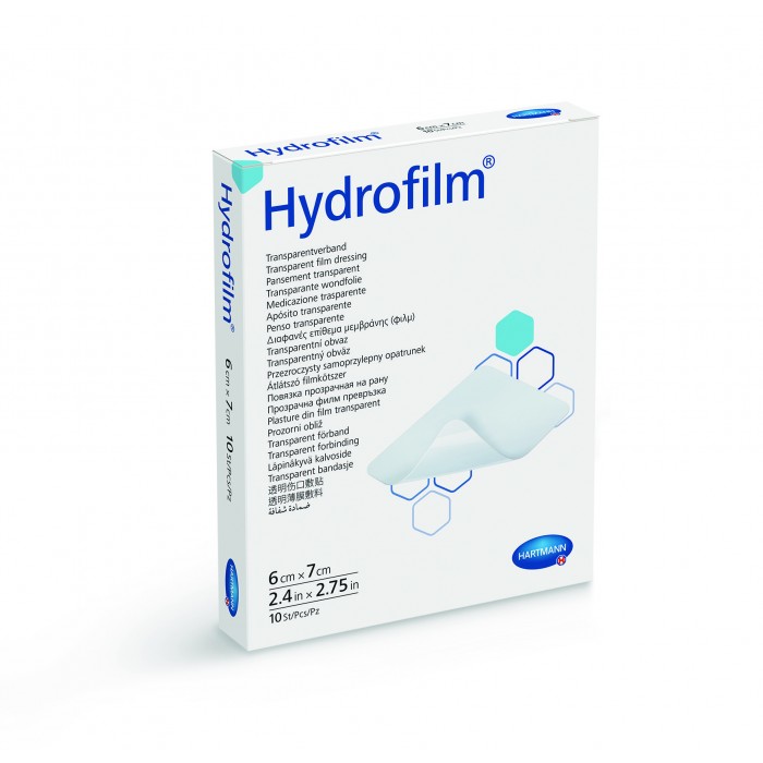 Hydrofilm - plasture steril transparent 6cm x 7cm, 10 bucati, PAUL HARTMANN AG