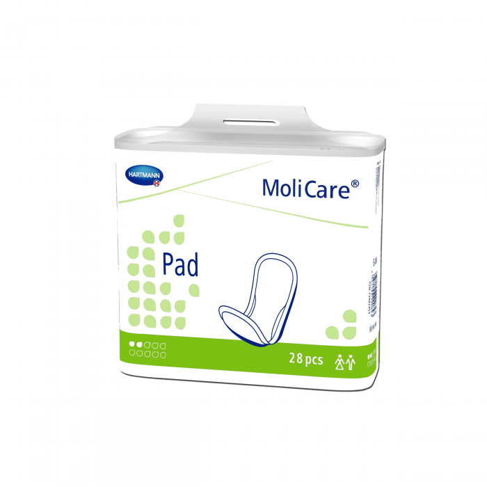 Molicare pad 2 picaturi - tampoane pentru incontinenta usoara, 28 de bucati, PAUL HARTMANN AG