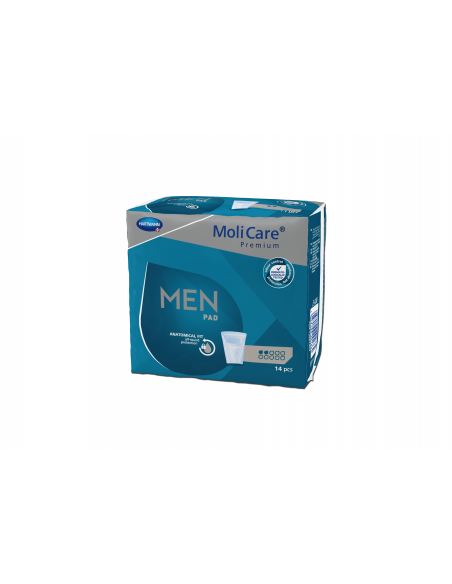 Molicare premium men pad 2 picaturi - tampoane pentru incontinenta usoara, 14 bucati,  PAUL HARTMANN AG
