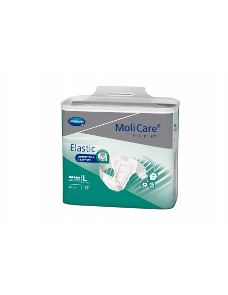 Molicare premium elastic 5 picaturi marime L - scutece pt incontinenta severa, 30 bucati, PAUL HARTMANN AG