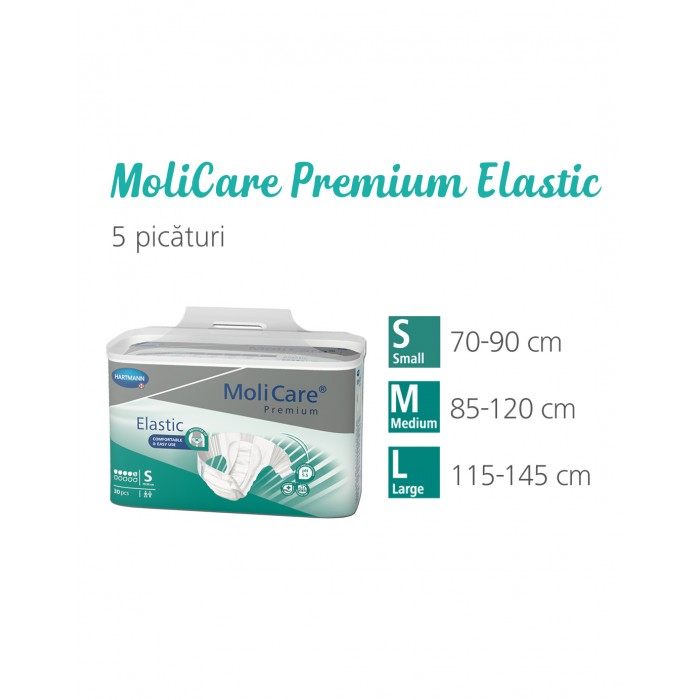 Molicare premium elastic 5 picaturi marime L -...