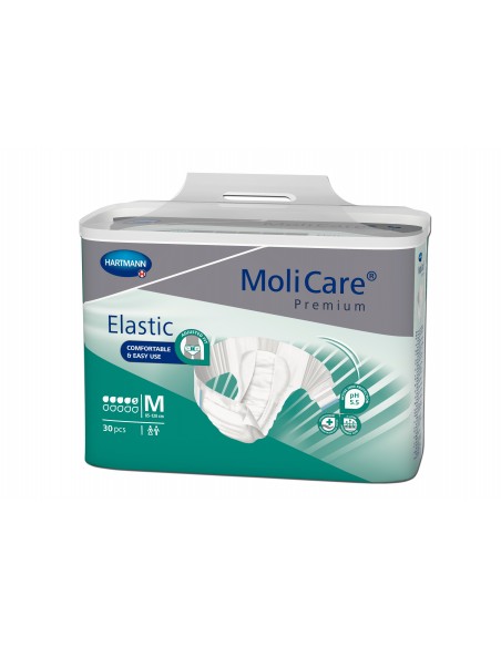 Molicare premium elastic 5 picaturi marime M - scutece pentru incontinenta severa, 30 bucati, PAUL HARTMANN AG