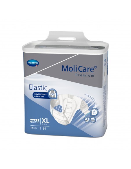 MoliCare Premium Elastic 6 picături mărime XL – scutece pentru incontinență severă, 14 bucăți, Paul Hartmann AG