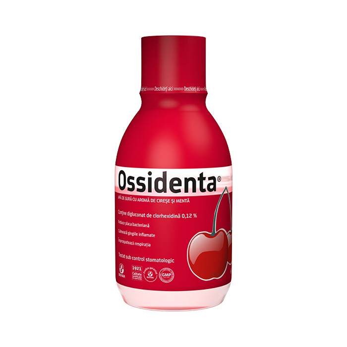 Ossidenta ciresementa apa de gura, 250ml, Biofarm