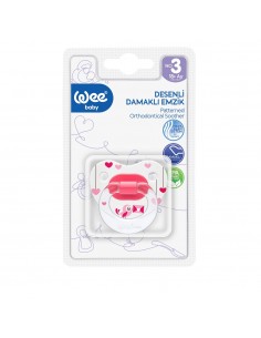 Suzeta silicon ortodontica cu desen nr 3 - cod 835