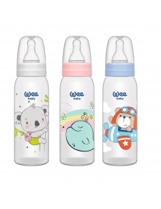 Biberon 250 ml cu tetina rotunda - cod 852