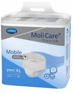Molicare premium mobile marime XL, 6 picaturi - chilot...