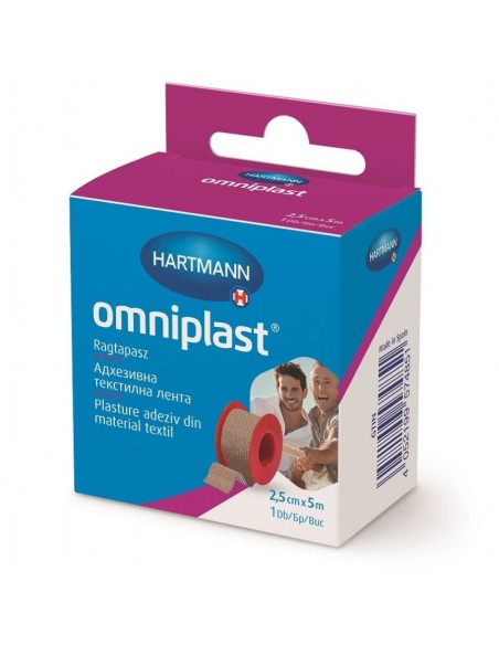 Omniplast bandă adezivă 2,5 cm × 5 m, Paul Hartmann AG