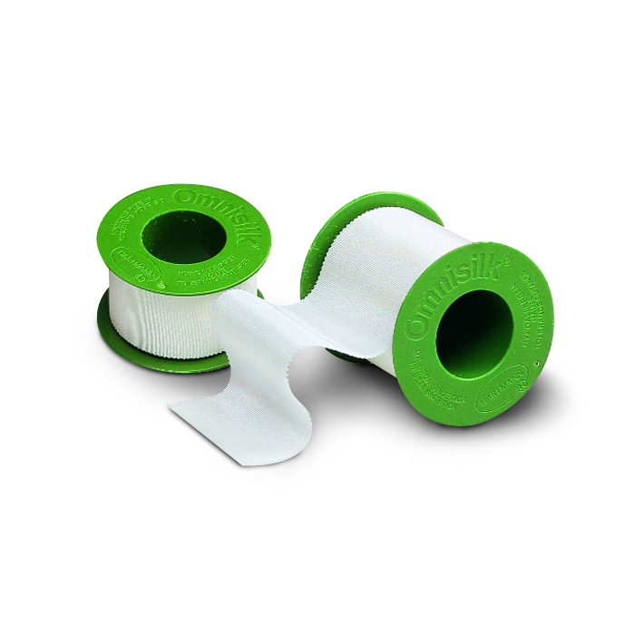 Omnisilk 5 cm x 9,2 m - plasture pentru fixare pe suport de matase, o bucata, PAUL HARTMANN AG