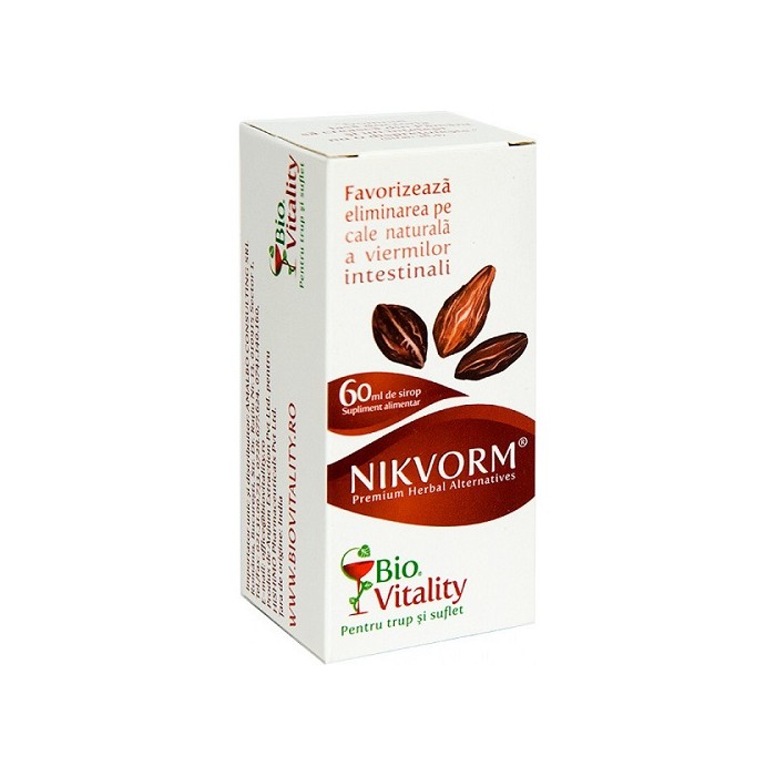 Nikvorm sirop, 60 ml, Bio Vitality