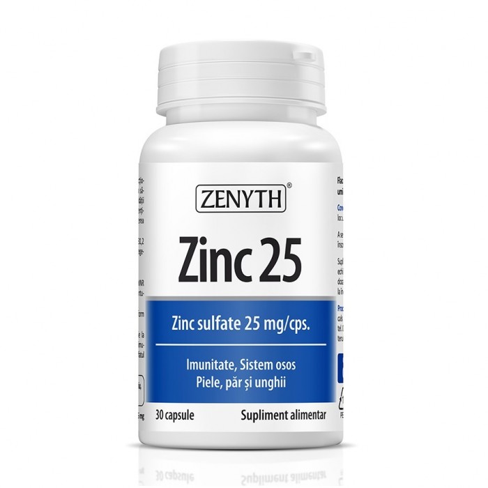 Zinc 25mg x 30 cps