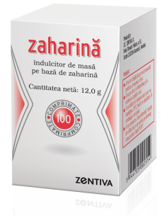Zaharina, 100 cpr, Zentiva