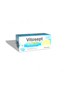 Vitosept cu aroma de lamaie x 20 cpr