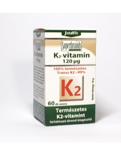 Vitamina K2 100% natural 120 ug, 60 tablete