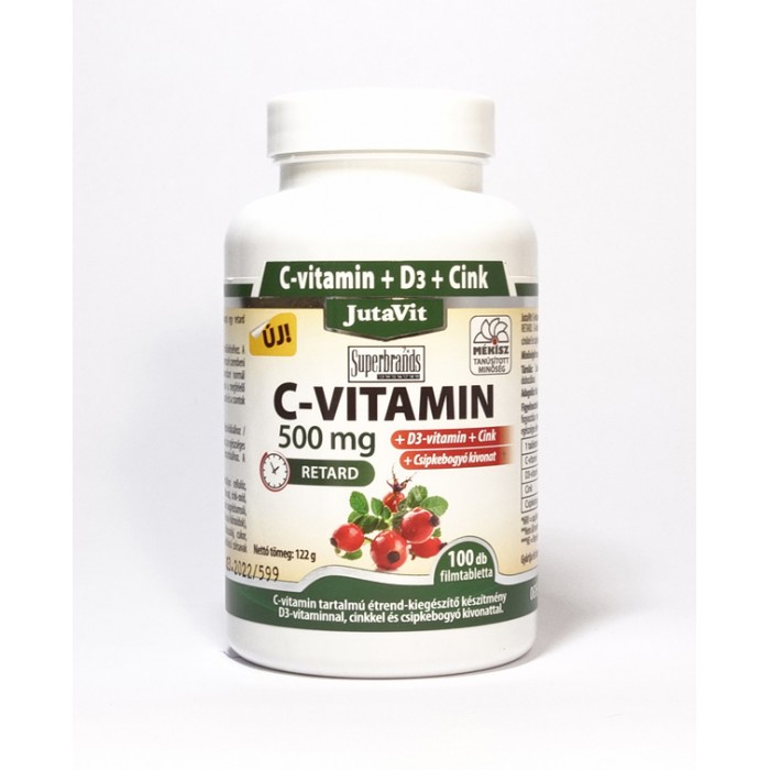 Vitamina C 500mg cu extract de macese Zn  D3, 100 tablete
