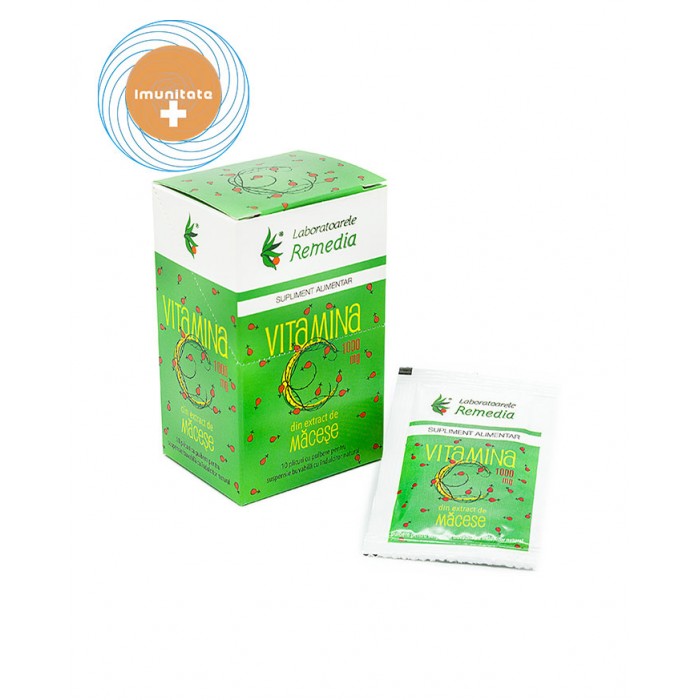Vitamina C 1000 mg  macese x 10 dz