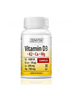 Vitamina D3 K2CAMG complex, 30 capsule, Zenyth