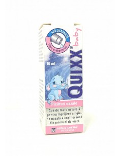 Quixx baby picaturi nazale izotonice x 10ml