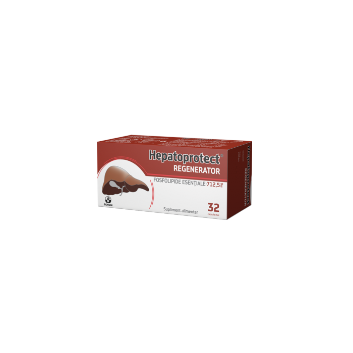 Hepatoprotect Regenerator, 32 cps moi, Biofarm