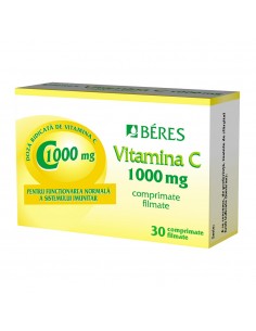 Vitamina c 1000mg x 30cp film