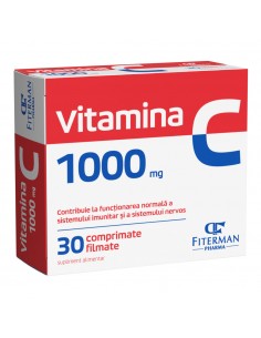 Vitamina C 1000 miligrame, 30 de comprimate filmate,...