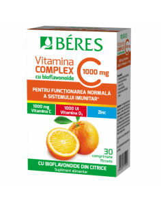 Béres Vitamina C Complex 1000 mg – 30 comprimate filmate