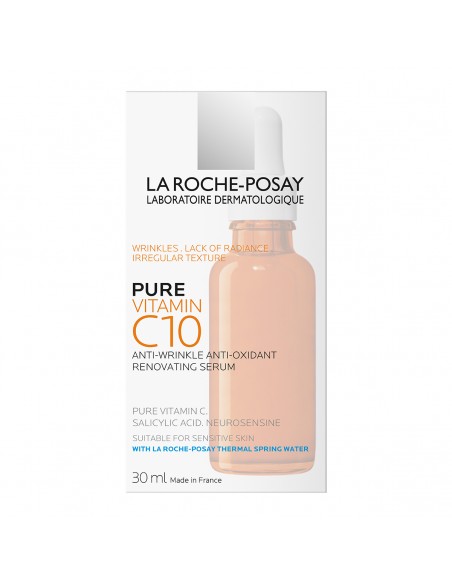 Vitamina C 10 Pură Ser Anti-Oxidant 30Ml, La Roche-Posay