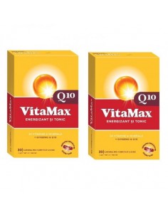 Vitamax Q10, 30 caps, 2 la pret de 1, Perrigo