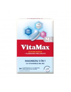 Vitamax Magneziu 3 in 1 x 30 cpr, Perrigo
