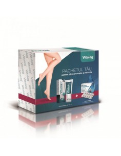 Pachet Vitaleg masaj gel, 120 de mililitri  Vitaleg...