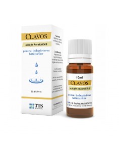 Soluție keratolitică Clavos, 10 ml, Tis Farmaceutic