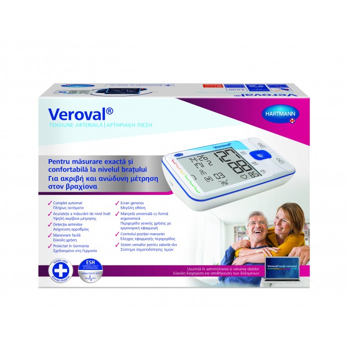 Veroval tensiune arteriala - tensiometru de brat, o bucata, PAUL HARTMANN
