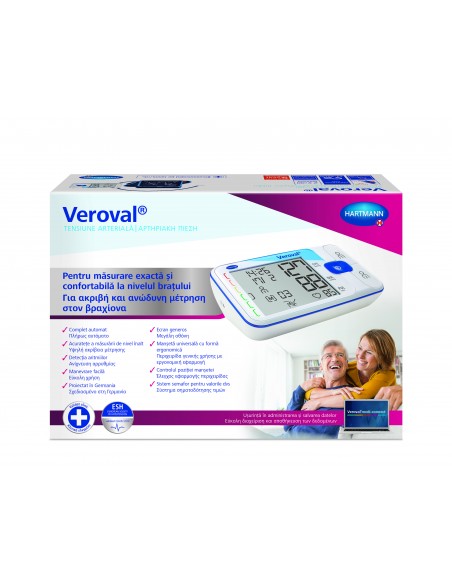 Veroval tensiune arteriala - tensiometru de brat, o bucata, PAUL HARTMANN