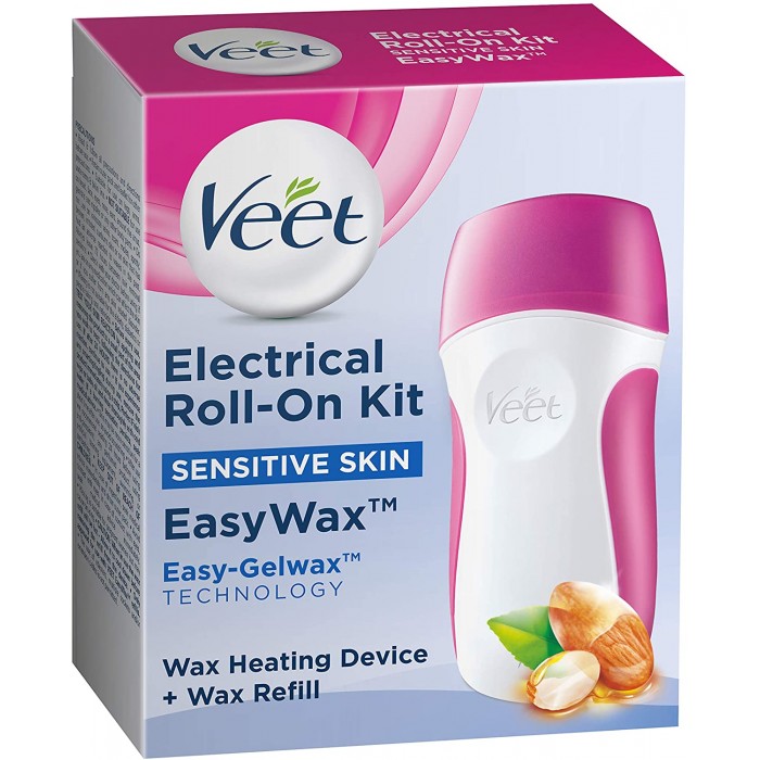 Veet easy wax roll-on starter kit