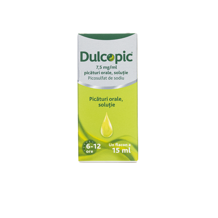 Dulcopic 7,5mg/ml, picaturi orale, 15 ml,...