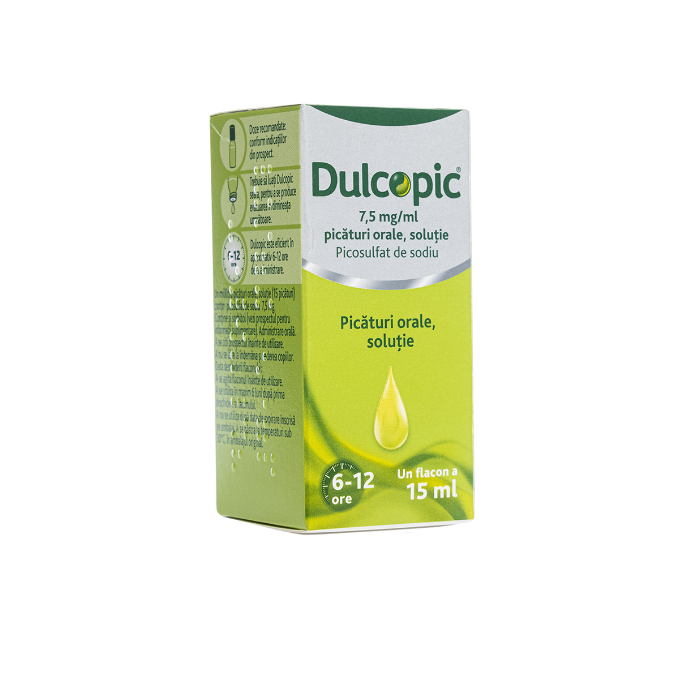 Dulcopic 7,5mg/ml, picaturi orale, 15 ml,...