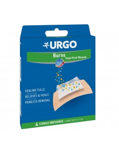 Urgo adh arsuri 10cm x7cm x 4 buc