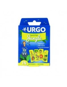 Plasturi pentru copii Jungle, 14 bucati, Urgo