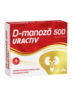 Uractiv D-manoza 500 x 20cps, Fiterman Pharma