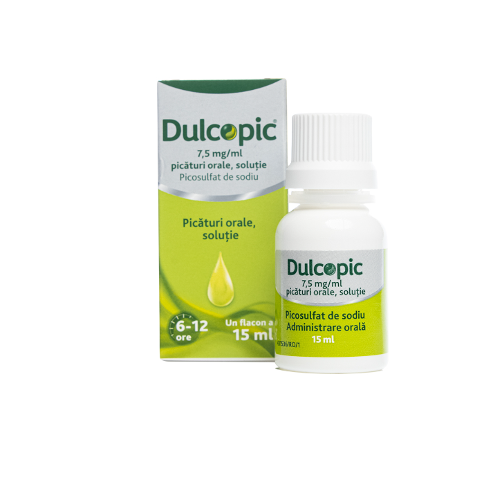 Dulcopic 7,5mg/ml, picaturi orale, 15 ml,...