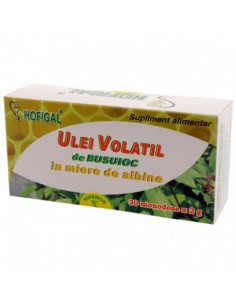 Ulei volatil de busuioc in miere de albine  30 mon x 2 g